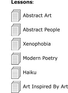 Abstract Art Abstract People Xenophobia Modern Poetry Haiku Art Inspired By Art         Lessons: